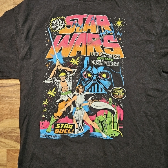 Star Wars T-Shirt Large Mad Engine Classic Graphic - Picture 2 of 7